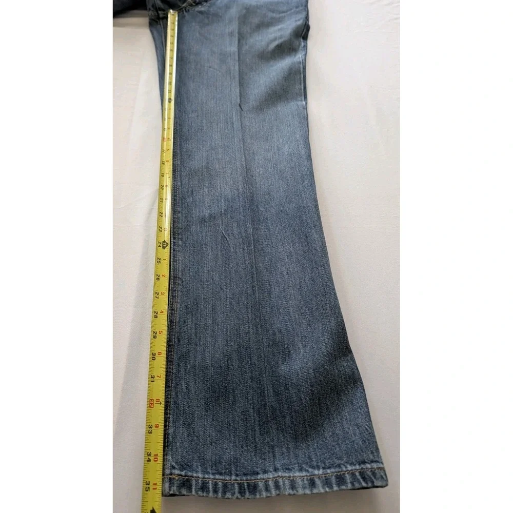 Cinch Green Label Original Fit Denim Jeans Men's 34x34(35x35) Med Wash Creased